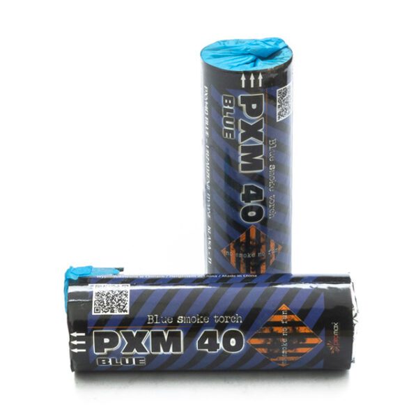 Modrá dýmovnice PXM40