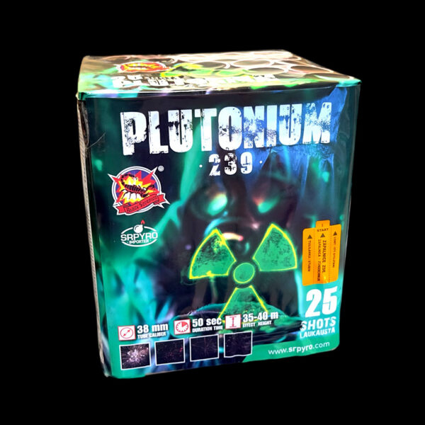 Firework cake Plutonium 239