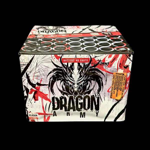Kompaktfeuerwerk Dragon Army – 49 Schuss